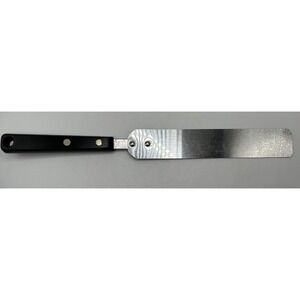 Ekco 12" Forged Stainless Icing‎ Spreader Spatula Black Handle USA Vintage